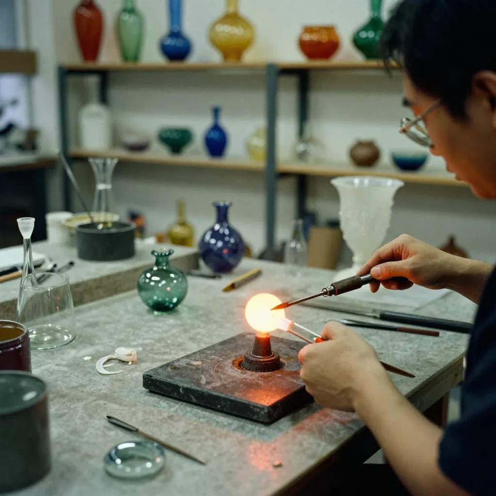 arte en vidrio contemporáneo