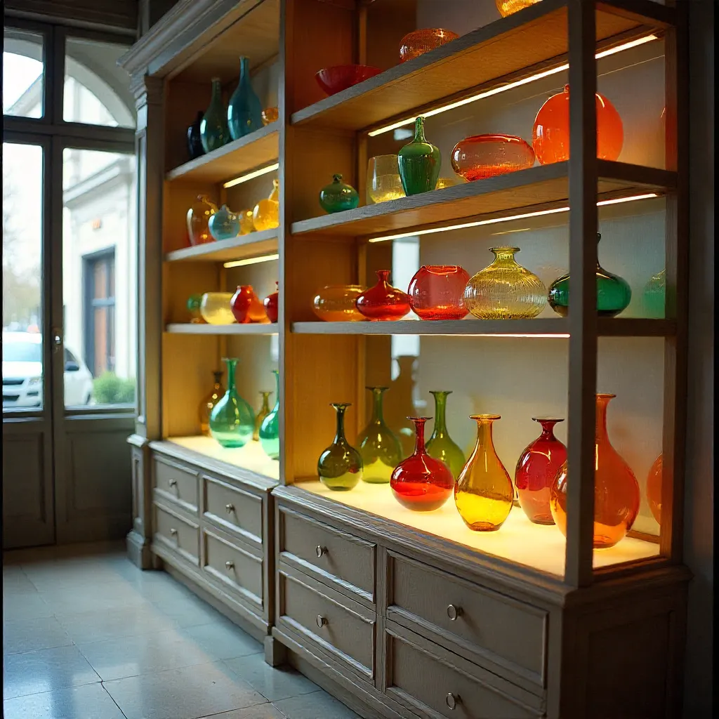 arte en vidrio elemento aire