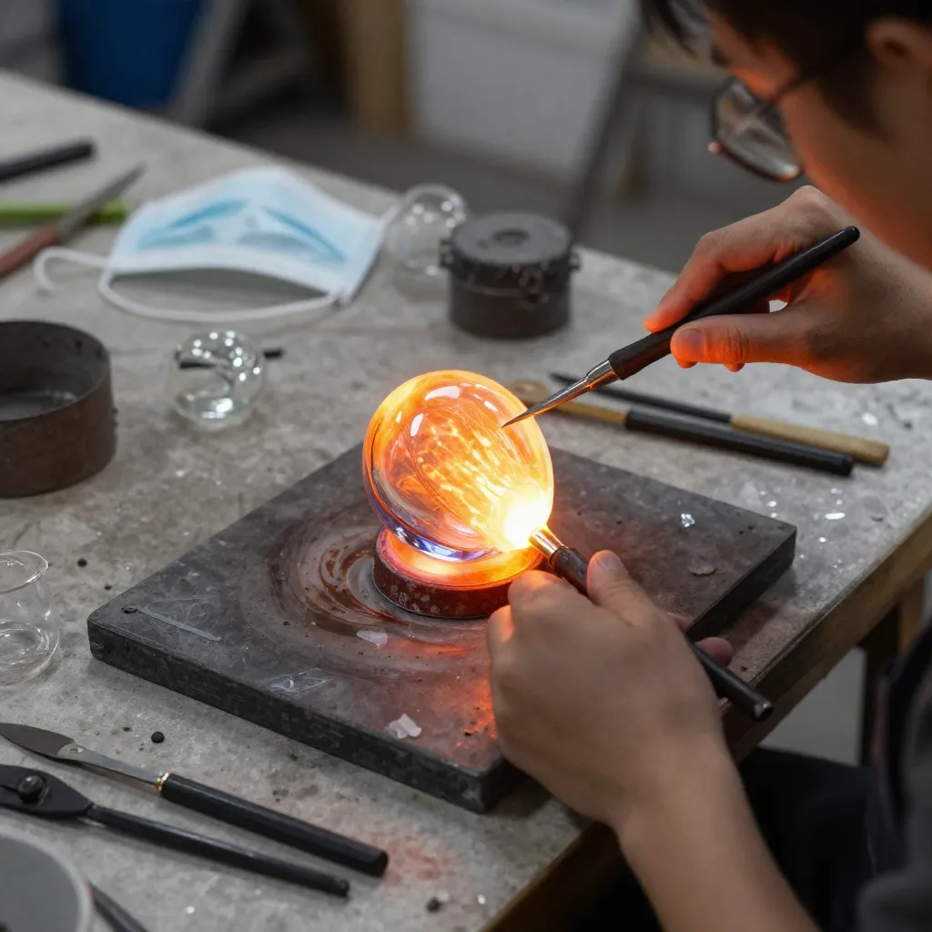 enfriamiento de vidrio